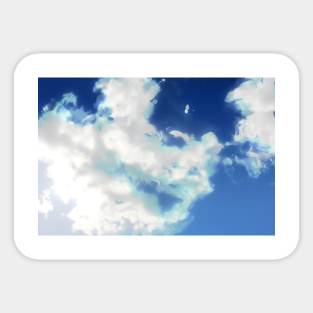Painted Clouds Sticker